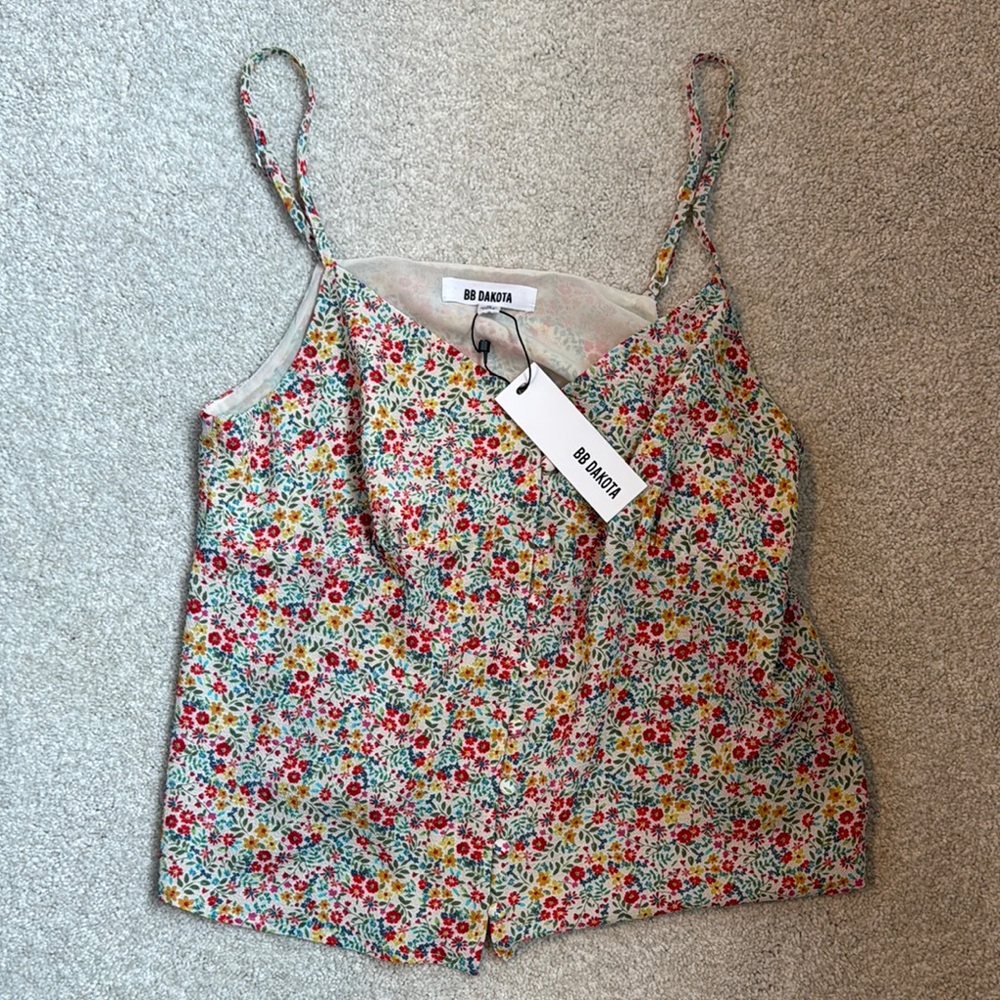 BB Dakota Floral Women's Top - Multicolor